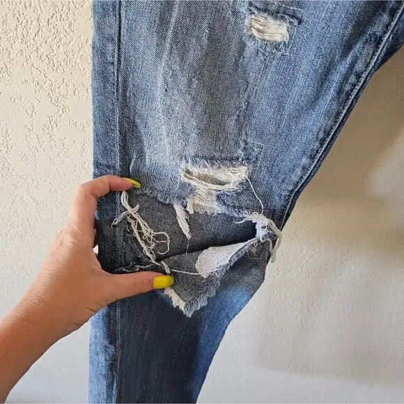 Made & Crafted Levi's Distressed Tapered Jeans - Picture 4 of 10